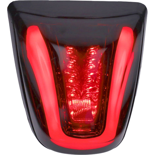 Rücklicht DMP LED Lichtleiter E-Prüfzeichen Rand schwarz glänzend/Rauchglas >2018 Primavera, Sprint
