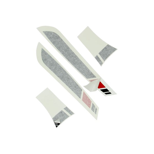 Aufkleber-Set Piaggio Original Seitenwand sw/rd (2018-2019) Sprint sport 2h001932000a1