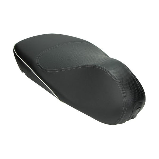 Sitzbank Piaggio Original komplett Euro-2/4 Euro-2/4 schwarz weiß Primavera, Sprint 1b004421