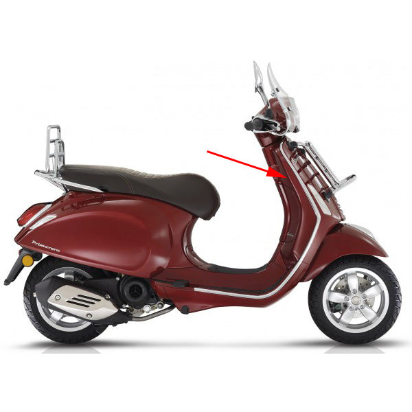 Beinschild Piaggio Original Rot vignola 880/a Primavera touring 1b003620000yr5