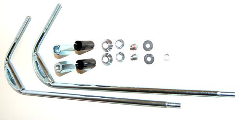 Piaggio Windschutzscheibe Chrom mit Set â€“ Vespa LX/S 602871M