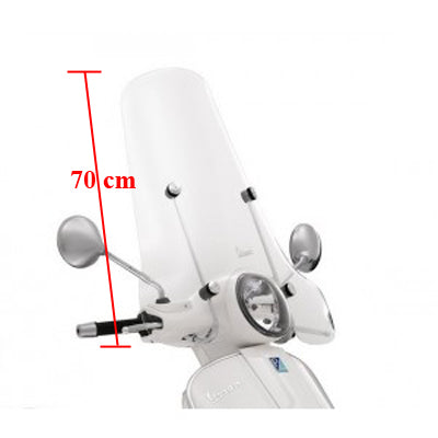 Windschutzscheibe Piaggio Original hoch + Befestigungsset bis 2022 70cm gt 200cc, GTS, GTS 125cc, GTS alle Modelle, GTS…