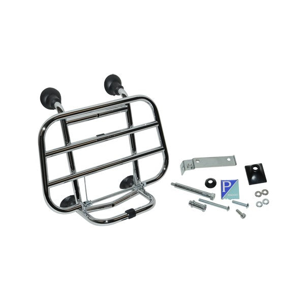 Gepäckträger vorne Piaggio Original faltbar Chrom Primavera, Sprint 1b011216