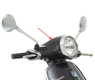 Lenkerverkleidung Piaggio Original oben Schwarz vulcano 98/a Primavera 67364600xn2