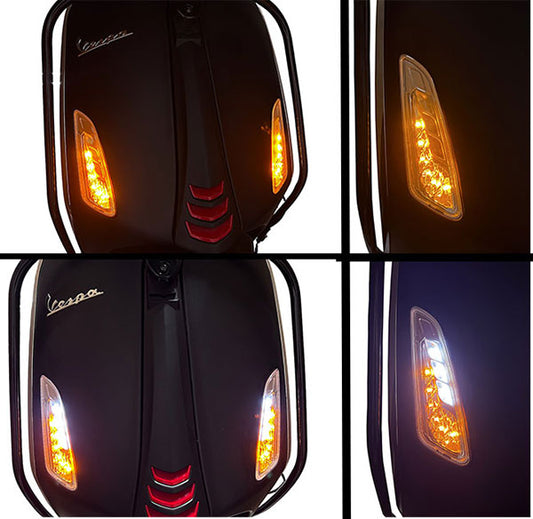 Blinker Set DMP LED Tagfahrlicht klar für Primavera, Sprint