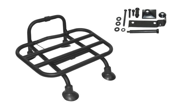 Gepäckträger vorne faltbar Originalausführung schwarz matt Primavera, Sprint