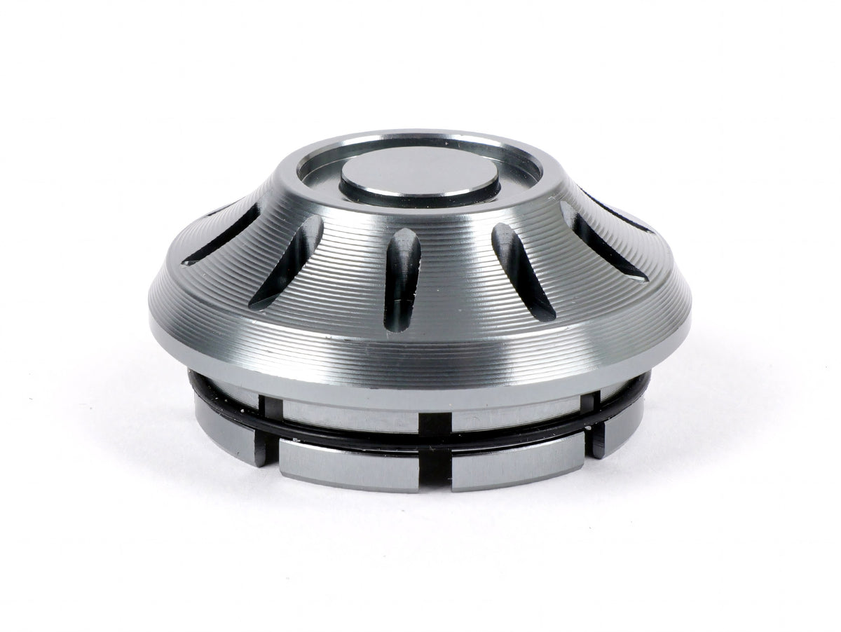 Abdeckkappe Radmutter / Felge Ø 35mm Moto Nostra CNC, für Vespa PX (-1984 hinten), Rally, Sprint, TS, GT, GTR, GS160, SS180, V50 Special (V5B ab Bj. 1972), V50N, SS50-90, PV125, ET3, für Vespa ET2, ET4, GT, GTL, GTS, GTV, LX, LXV, S, Gilera