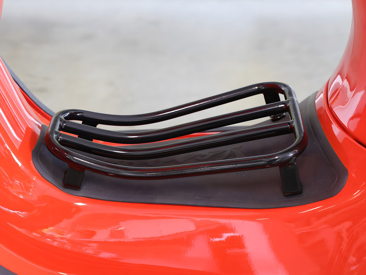 Gepäckträger Durchstieg Moto Nostra V2,0, Chrom für Vespa GTS 125-300, GTV, GTL, GT