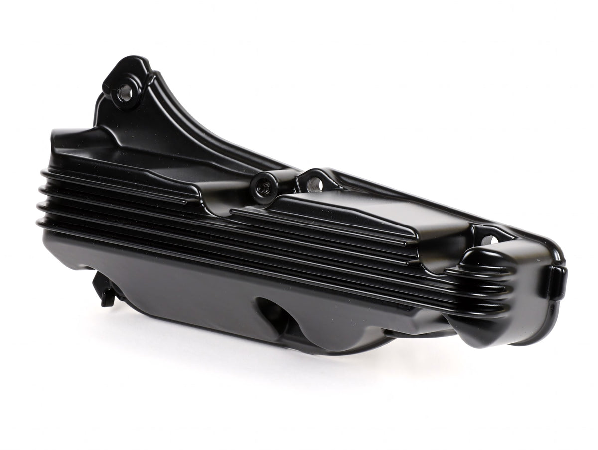 Ölwanne Moto Nostra schwarz seidenmatt für Vespa GTS HPE 300 / GTS Super 125 / GTS Super HPE 300 / GTS Super Sport 125 / GTV HPE 300 / Aprilia SR Max 125 / Gilera Nexus 125 / Piaggio Beverly 125 / 300 / MP3 125 / 300 / MP3 HPE 300