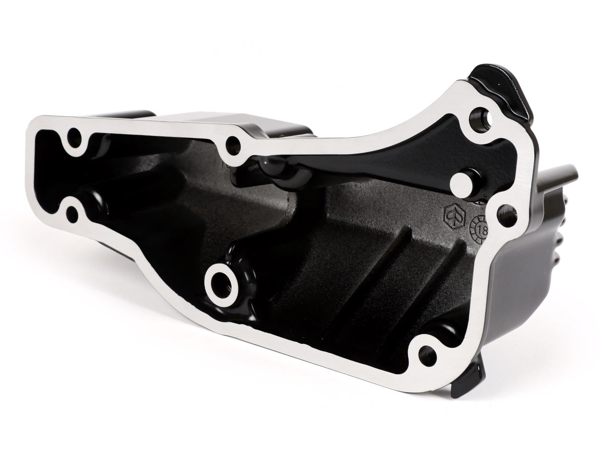 Ölwanne Moto Nostra schwarz seidenmatt für Vespa GTS HPE 300 / GTS Super 125 / GTS Super HPE 300 / GTS Super Sport 125 / GTV HPE 300 / Aprilia SR Max 125 / Gilera Nexus 125 / Piaggio Beverly 125 / 300 / MP3 125 / 300 / MP3 HPE 300