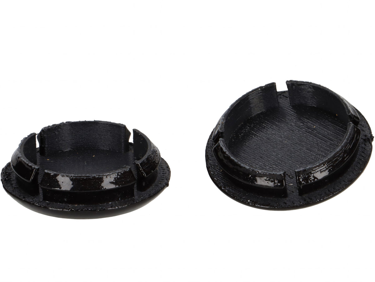 Abdeckkappen-Set Moto Nostra Spiegellöcher für Nero Convinto (98, A) für Vespa GTS 125 Keyless, GTS 300 HPE Keyless