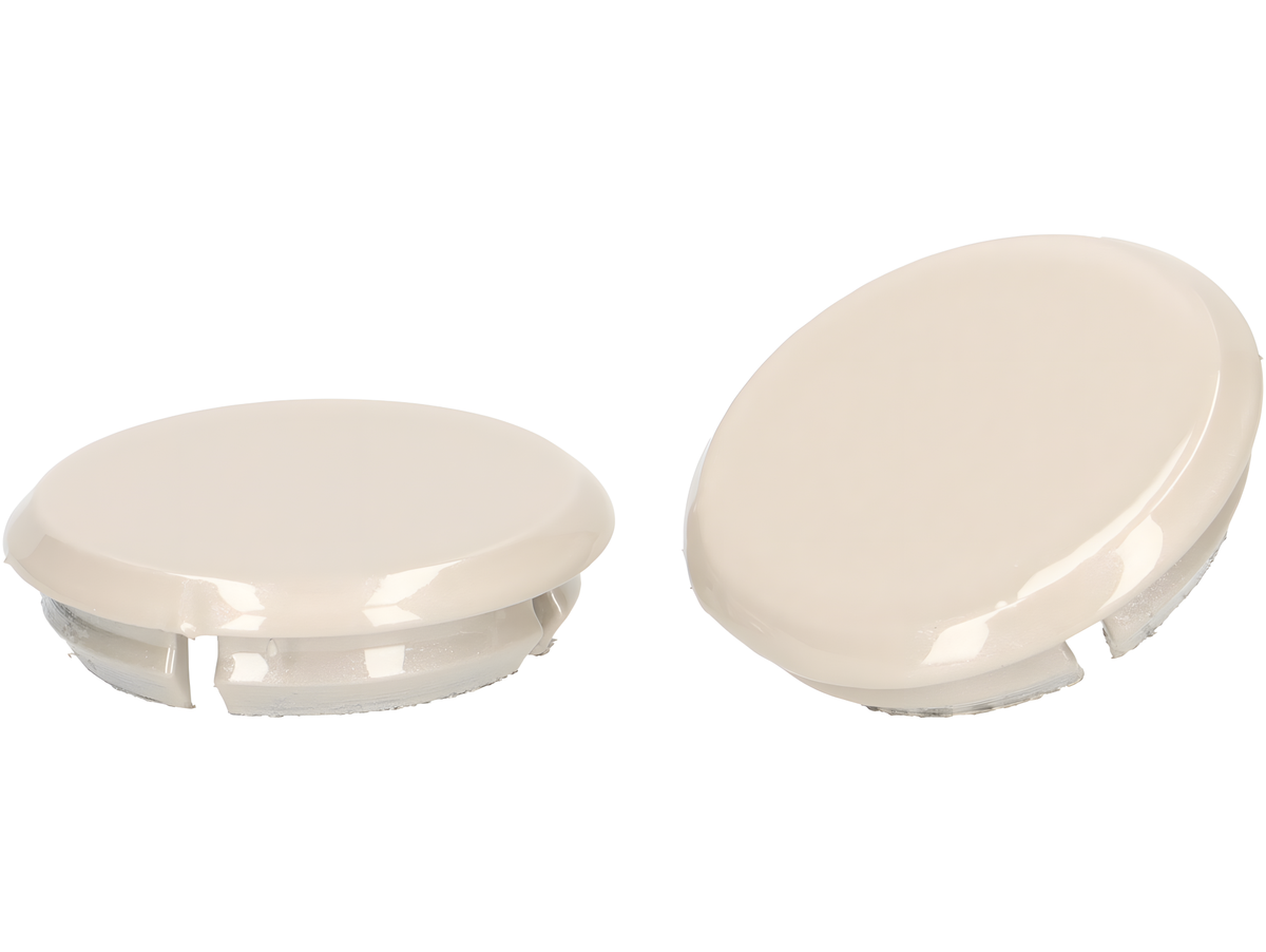 Abdeckkappen-Set Moto Nostra Spiegellöcher für beige Avvolgente (Q01) für Vespa GTS 125 Keyless, GTS 300 HPE Keyless