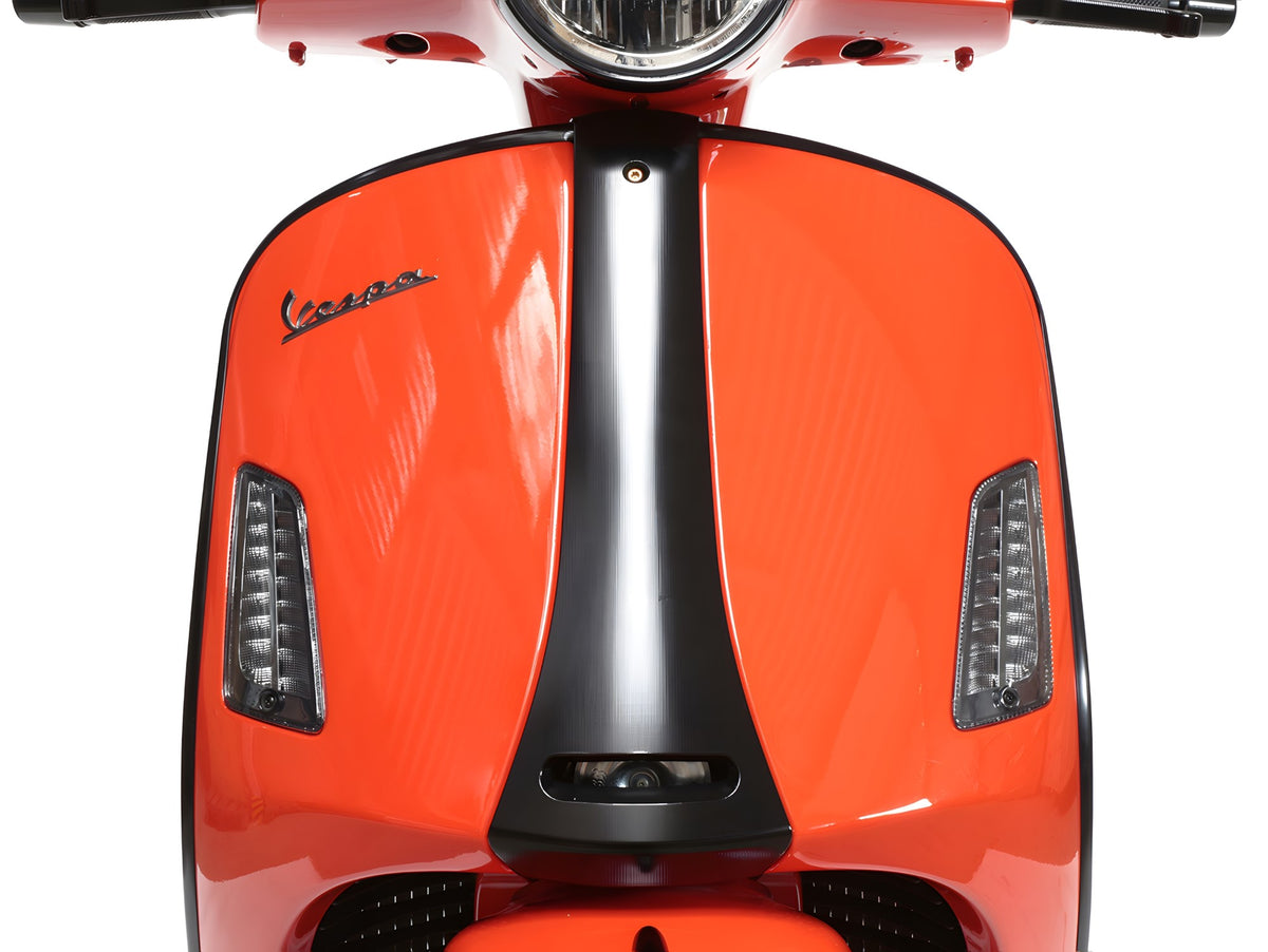 Blinker Set Moto Nostra vorne und hinten dynamisches LED Lauflicht smoked für Vespa GT, GTL, GTV, GTS 125-300