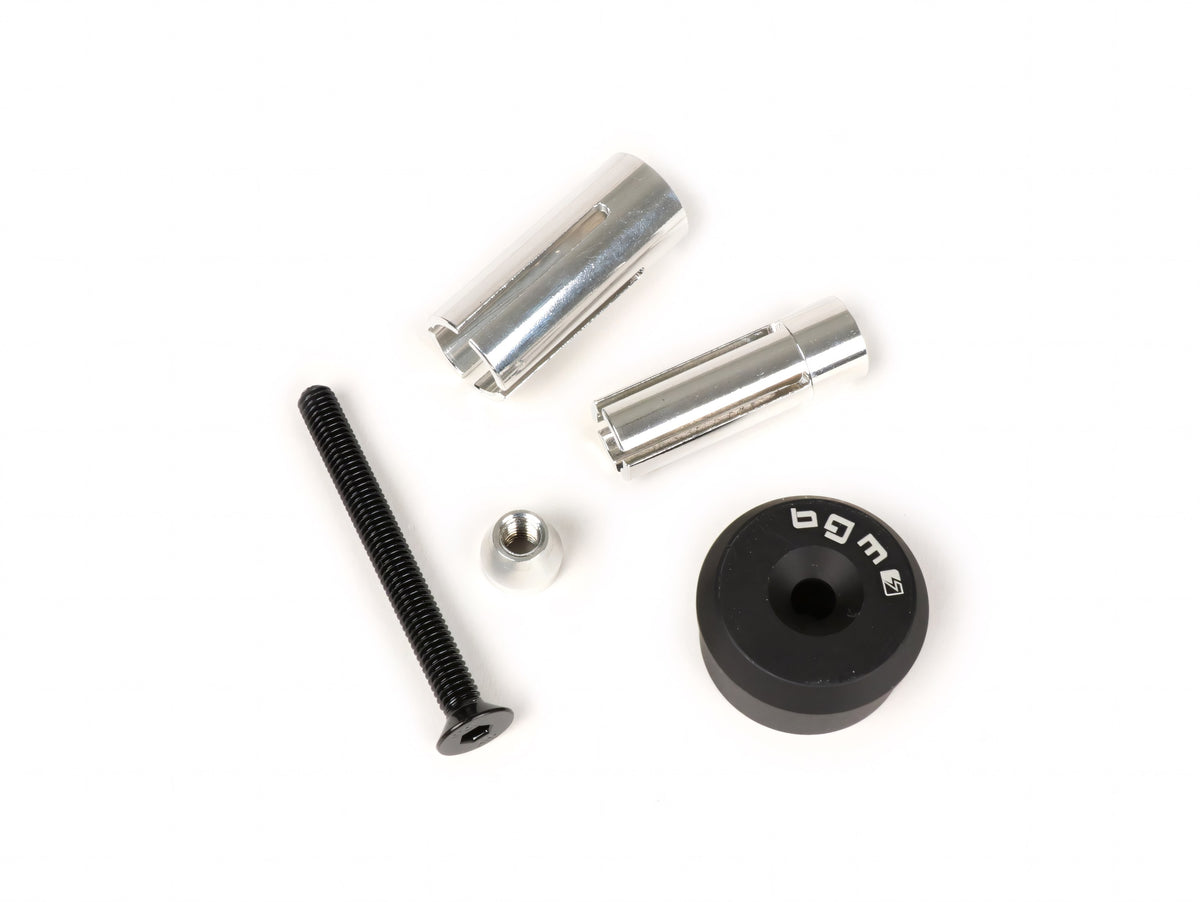 Montagekit für Lenkerendenspiegel BGM für Vespa GT, GTS, GTL, GTV 125-300 + universal Klemmung