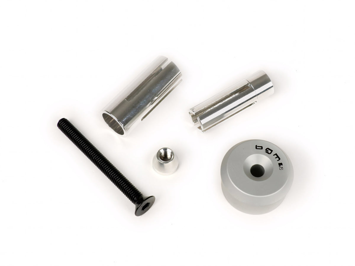 Montagekit für Lenkerendenspiegel BGM für Vespa GT, GTS, GTL, GTV 125-300 + universal Klemmung