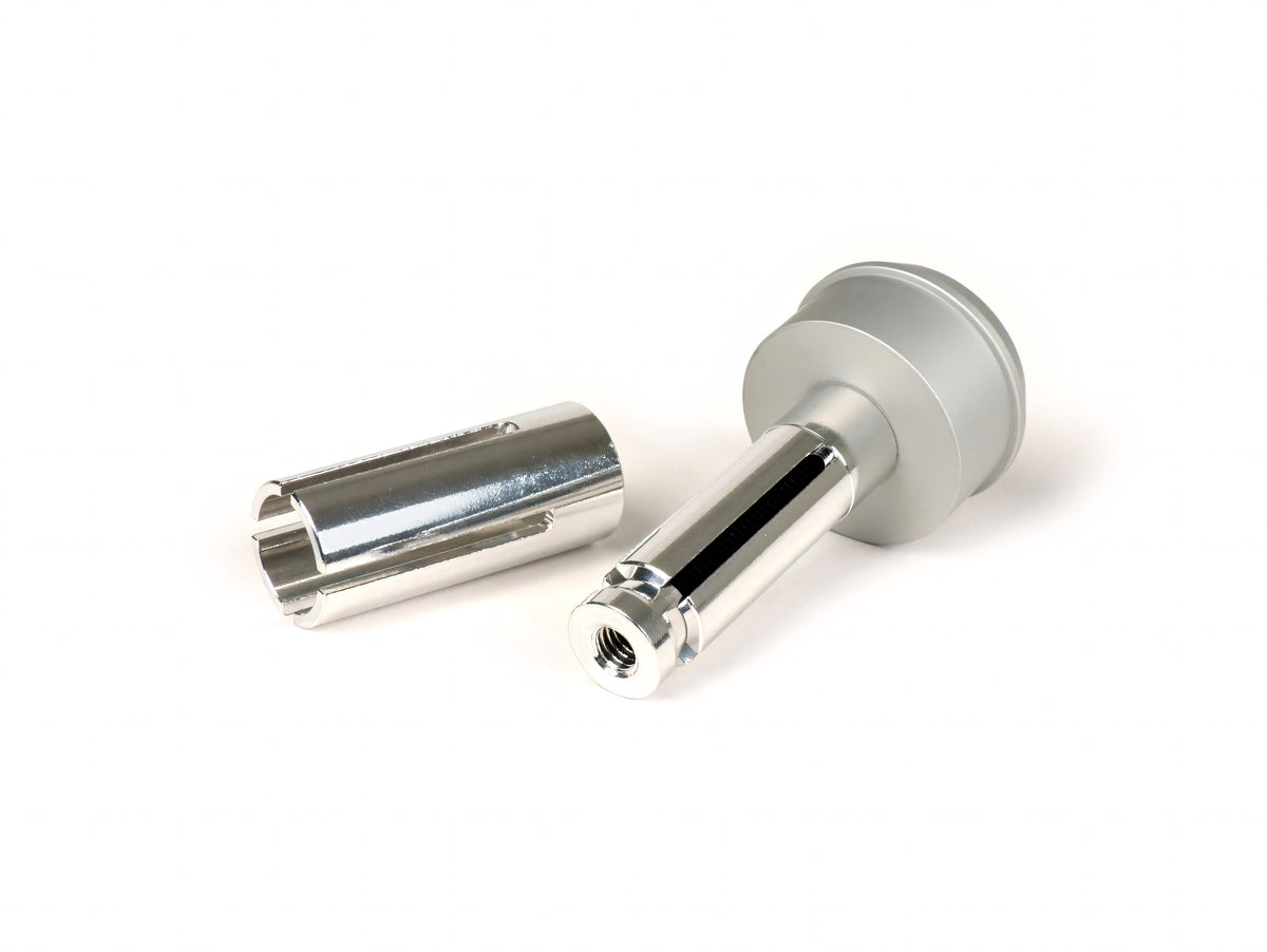 Montagekit für Lenkerendenspiegel BGM für Vespa GT, GTS, GTL, GTV 125-300 + universal Klemmung
