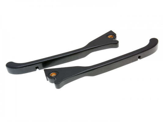 Bremshebel Set Buzzetti schwarz für Vespa GTS, GTV, LX, LXV