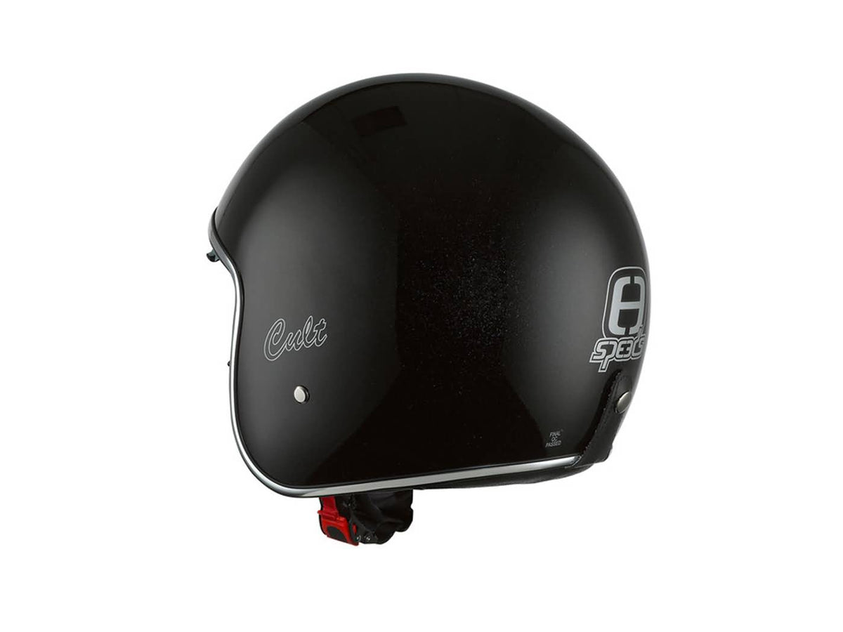 Helm Speeds Jet Cult schwarz metallic Größe XL (61-62cm)