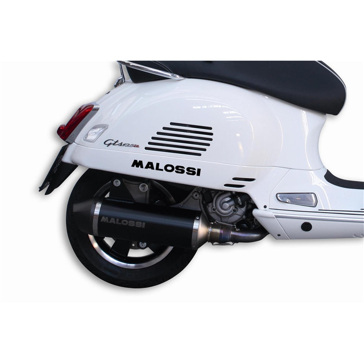 Auspuff Malossi RX Black mit Zulassung für Vespa GTS 125-300i E3 Bj. 2008-16