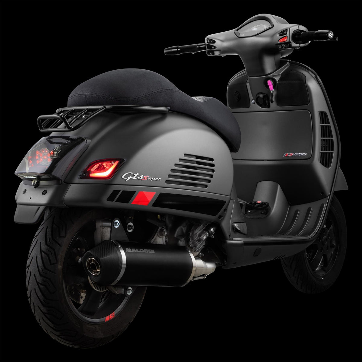 Auspuff Malossi RX Black für Vespa GTS 300 Euro4 2016-