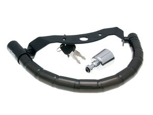 Diebstahlsicherung Roller + Helm Urban Security Practic für Malaguti Phantom Max 125, 250 2001-